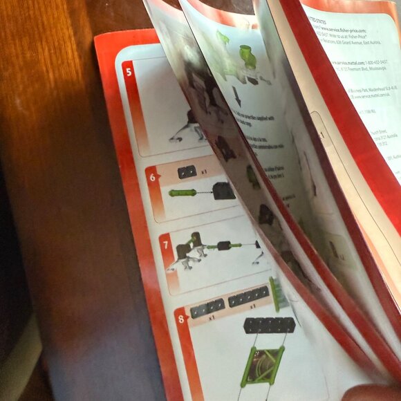 Fisher Price Trio DC Super Friends Green Lightning Building Block Action Figure - Picture 9 of 9